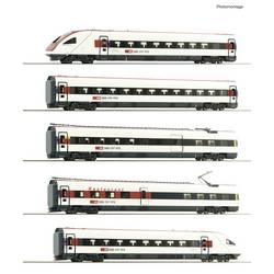Roco 7710036 H0 5-tlg. Set: Elektrischer Triebzug ICN (DCC) Typ RABDe 500, der Schweizerischen Bundesbahnen