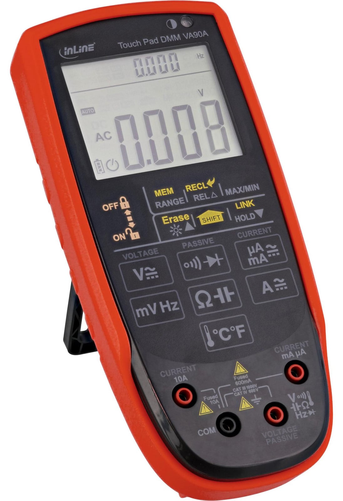 InLine 43127 Digitaal multimeter Handheld CAT III 1000V