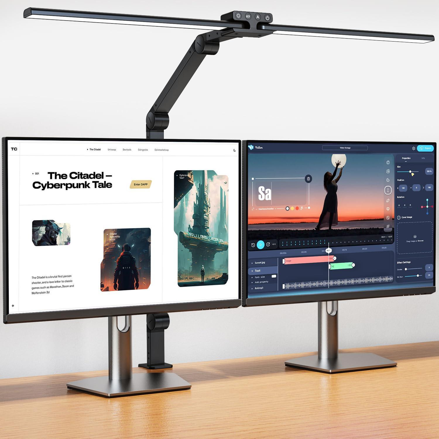 ALLERGIKA LED clip bureaulamp