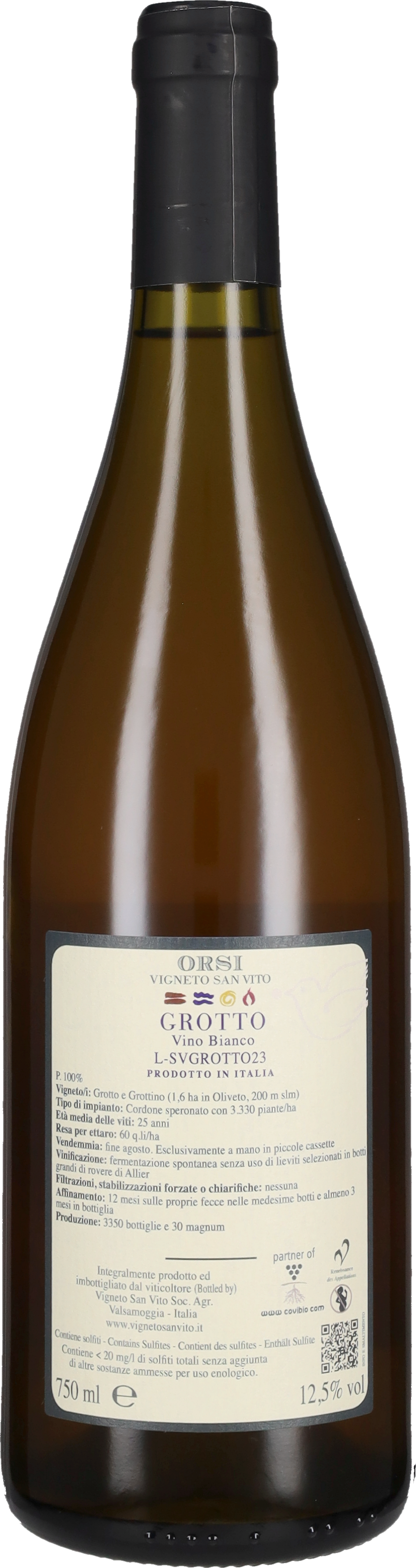 'Grotto' Orsi - Vigneto San Vito 2023