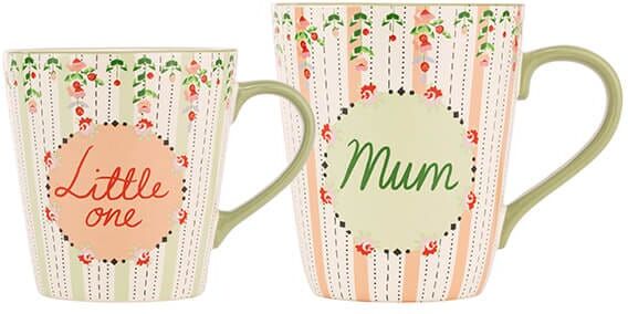 Cath Kidston Spring Birds Set of 2 Stanley Mugs