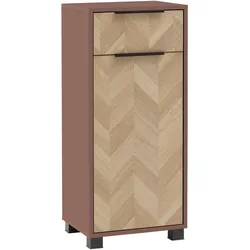 Tchibo - Highboard »Piazza« - 40,3x33x91cm - schwarz -
