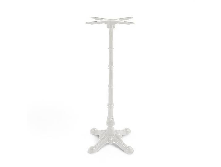 Pied de table haute BISTROT - Mange-Debout - Blanc - 4 branches