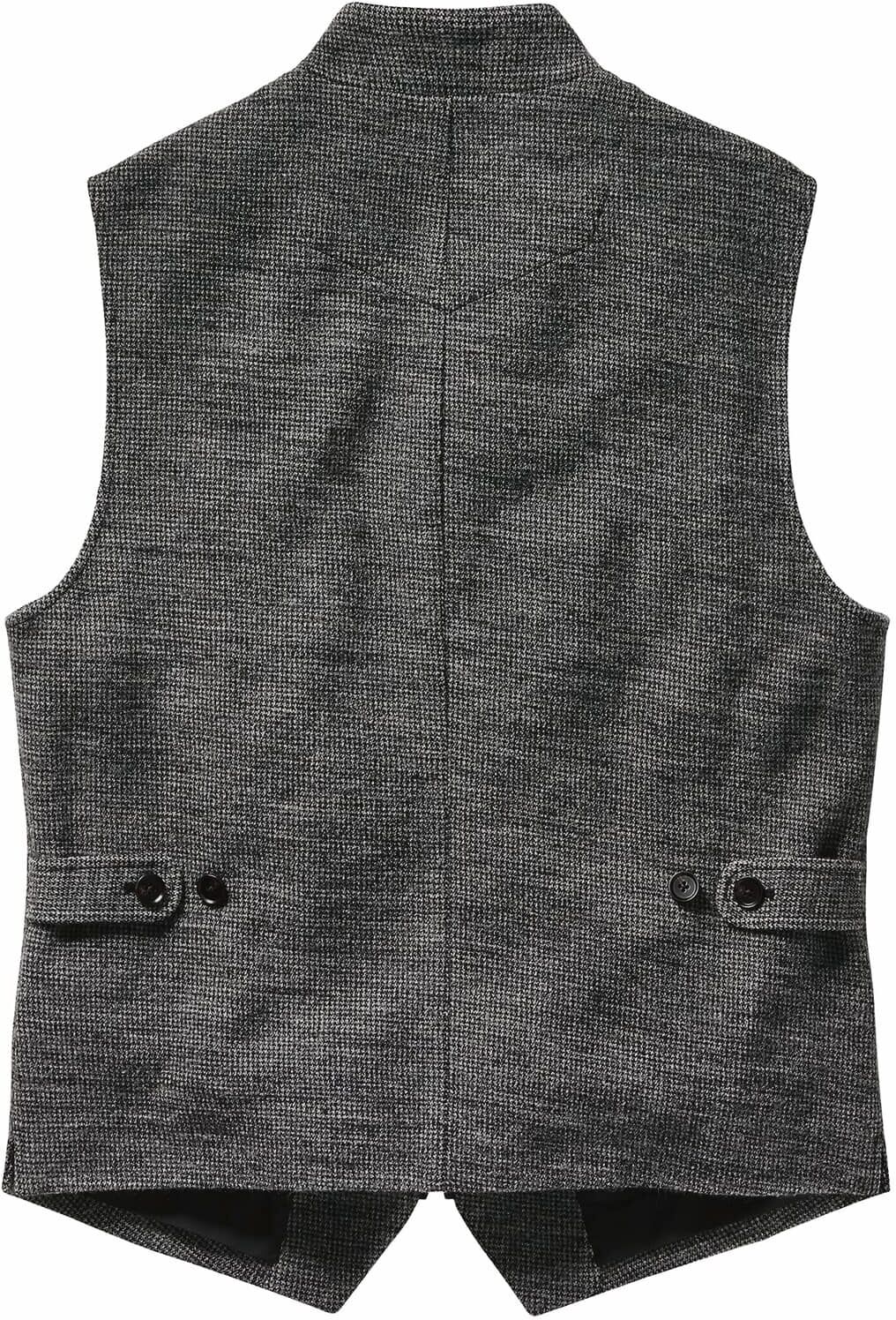 Mey & Edlich Zipper-Weste Grau 46