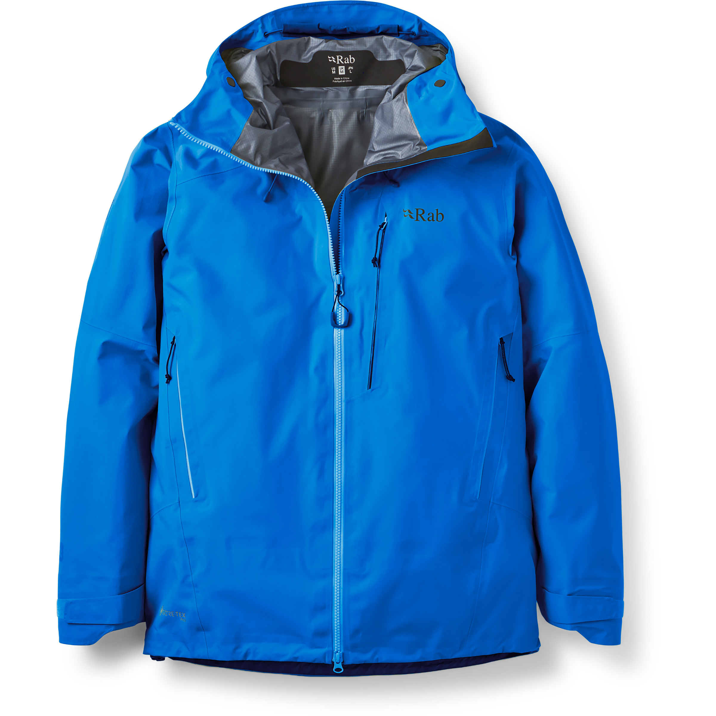 Rab Latok Alpine GTX Herren Regenjacke blau Größe L Bergsteigen | Alpinklettern Winddicht Wasserabweisend