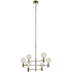 Markslöjd Capital Deckenlampe 6L Messing