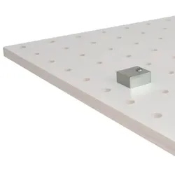 Barth Anschlagblock für Lochplatte, 70 x 60 x 30 mm