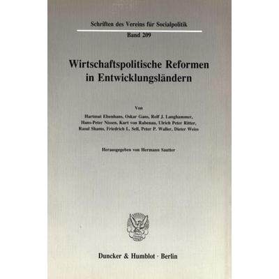 Wirtschaftspolitische Reformen in Entwicklungsländern., Taschenbuch von , Duncker & Humblot, 978-3-428-07235-4