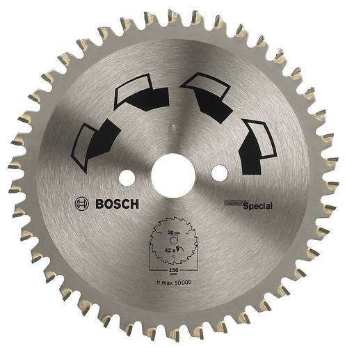 Bosch Accessories Special 2609256886 Hartmetall Kreissägeblatt 150 x 20 x 2mm Zähneanzahl: 42 1St.