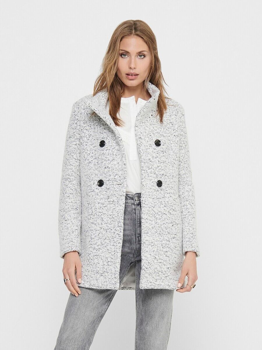 ONLY Manteau col montant, boutonné