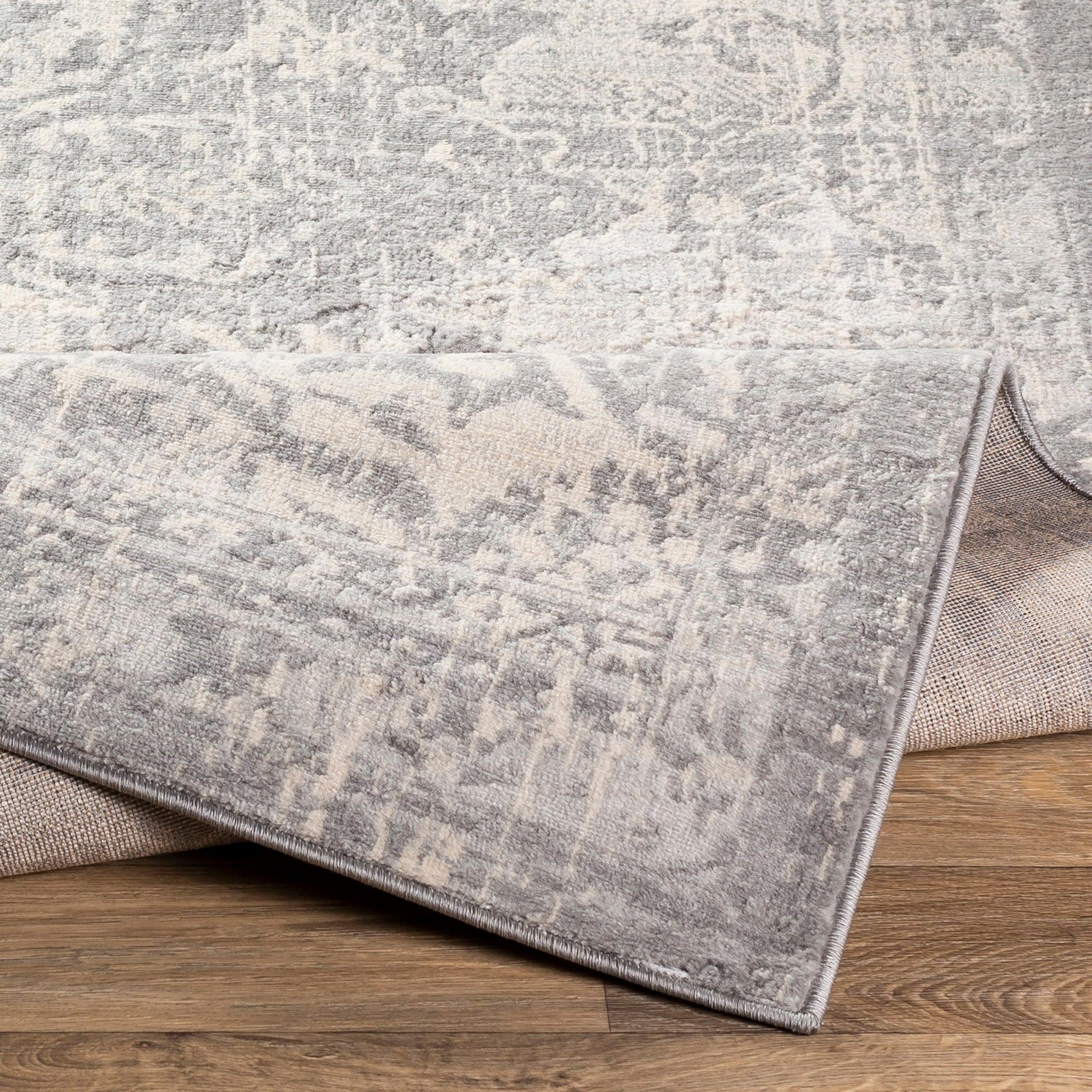 Teppich LIVABLISS "EPSOM", grau, B:200cm H:11mm L:290cm, Polypropylen, Teppiche, Teppich grau B : 200cm 1 Stk., 11mm, L: 290cm