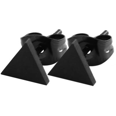 Paar Ohrhänger ADELIA´S "Ohrringe – Ohrstecker aus Edelstahl", Damen, Gr. Damen, Edelstahl, schwarz, Ohrringe, Eine schöne Geschenkidee für jeden Anlass