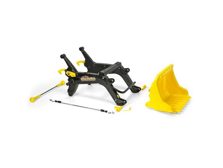 RollyTrac Lader Rolly Toys Schwarz Kunststoff - Farbe: Schwarz/Gelb