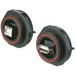 PX0848/A - Rückwand-Verbinder USB-A Stecker, IP68