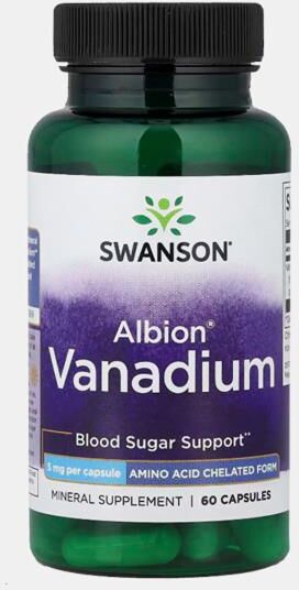 SWANSON VANADIUM 60 CAPSULAS