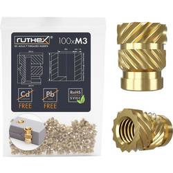 ruthex Gewindeeinsatz RX-M3x5.7 100 St. GE-M3x57-001