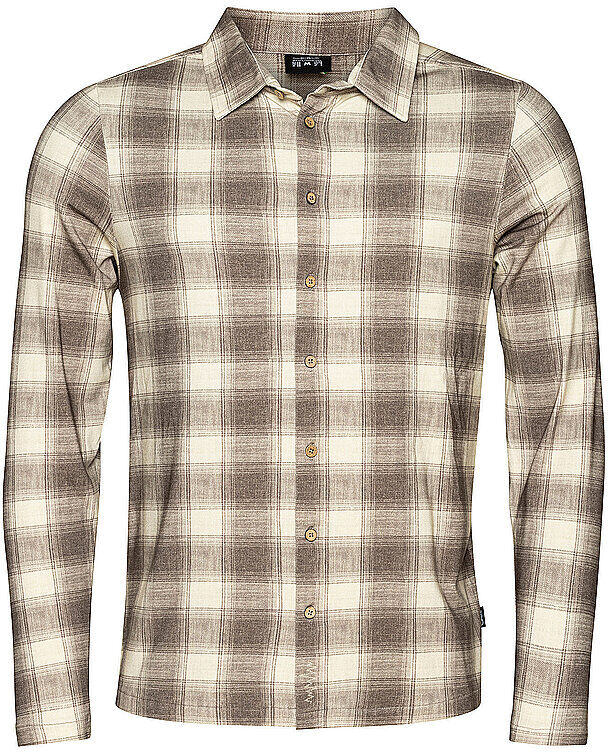 CHILLAZ Herren Kletterhemd Sebastian 2.0 Karo braun   L M
