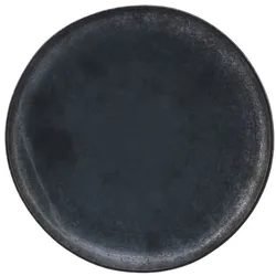 House Doctor Speiseteller Pion, Ø28.5 x H3.5cm, schwarz