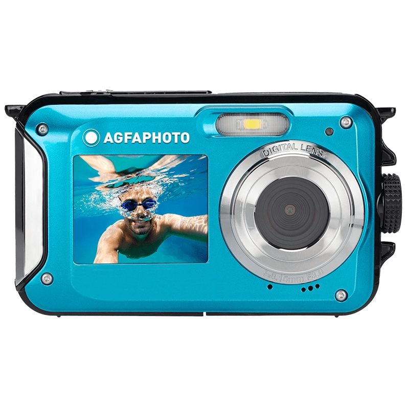 AgfaPhoto Realishot WP8000 Kompaktkamera (Blau)