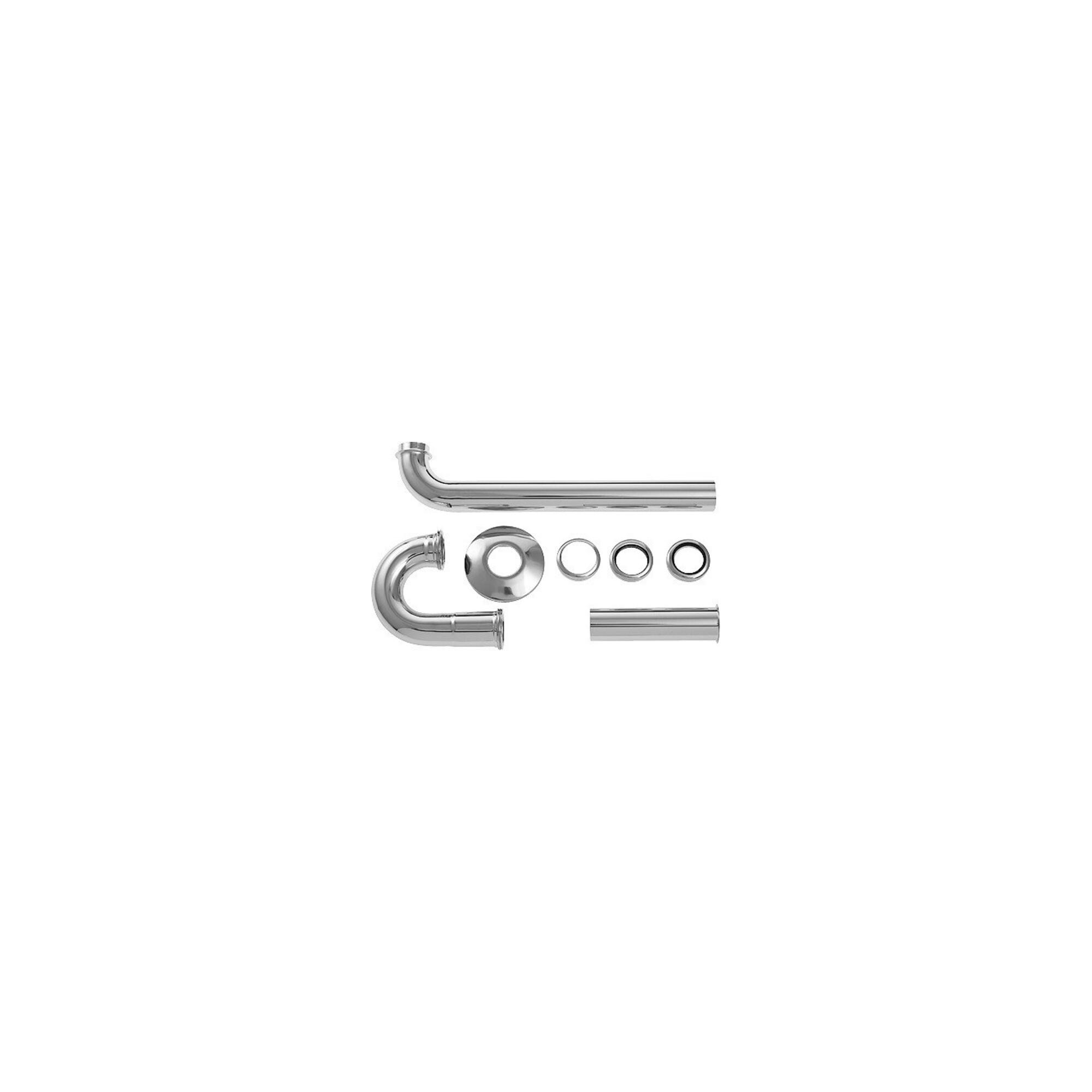 Duravit Waschtisch-Röhrensiphon Starck 1 1 1/4", Ablaufrohr 300mm, chrom (0050260000)