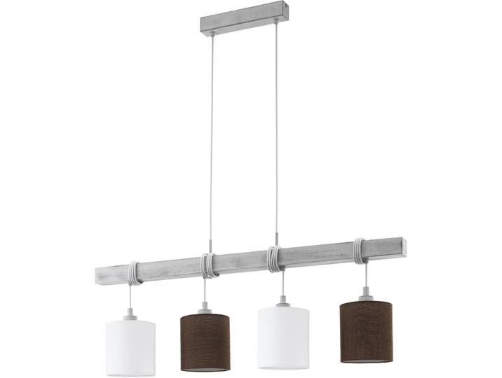 Eglo PL Townshend 2 60W weiss/braun - Material: Holz/Stahl