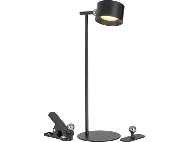 Tischlampe Bono schwarz Metall/Kunststoff H 36.6 cm 300 lm - LED - Lichtfarbe: Warmweiss – Neutralweiss - Tischlampe- LED Energiesparlampe