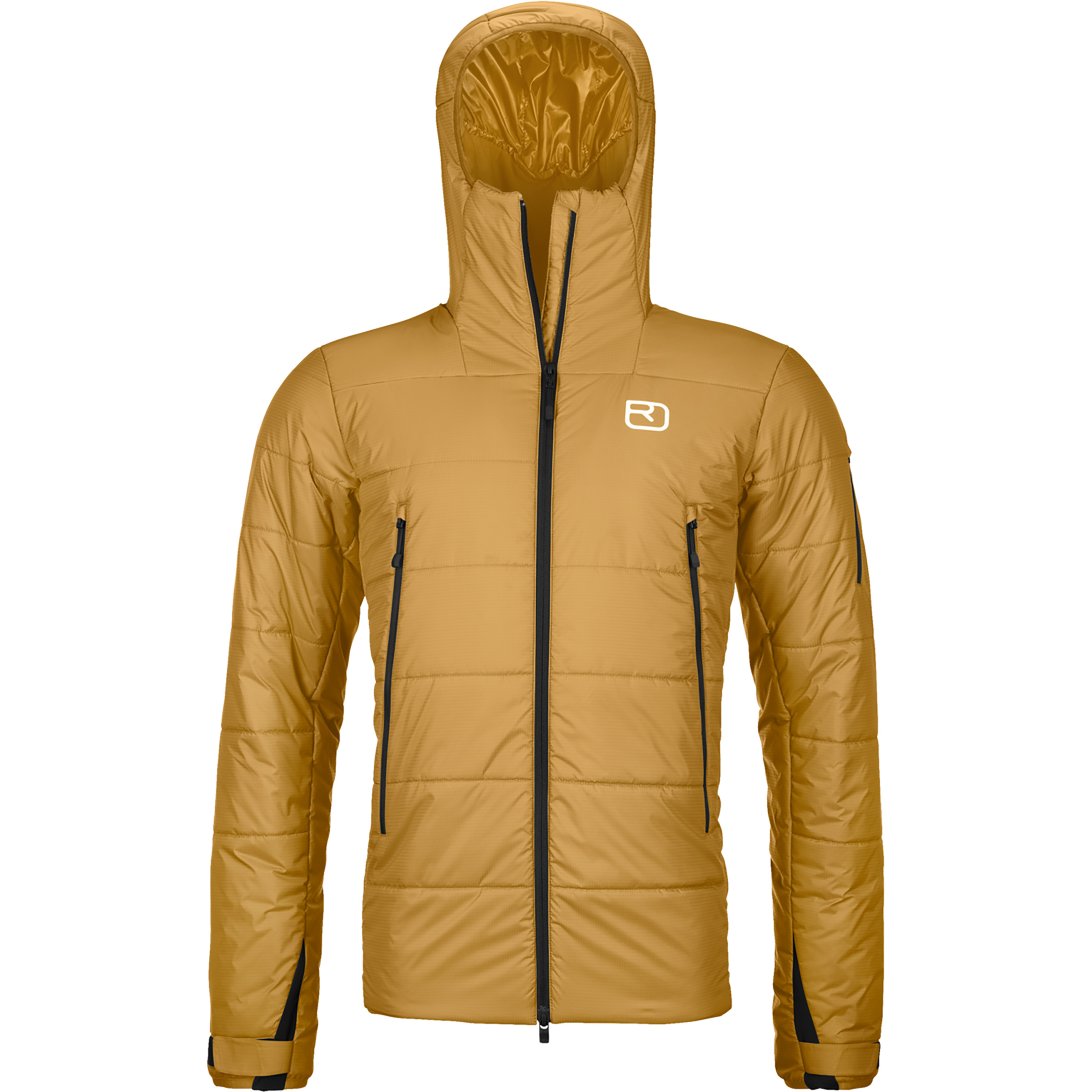 Ortovox Swisswool Zinal Herren Isolationsjacke gelb Größe S Freeride Widerstandsfähig Wasserabweisend