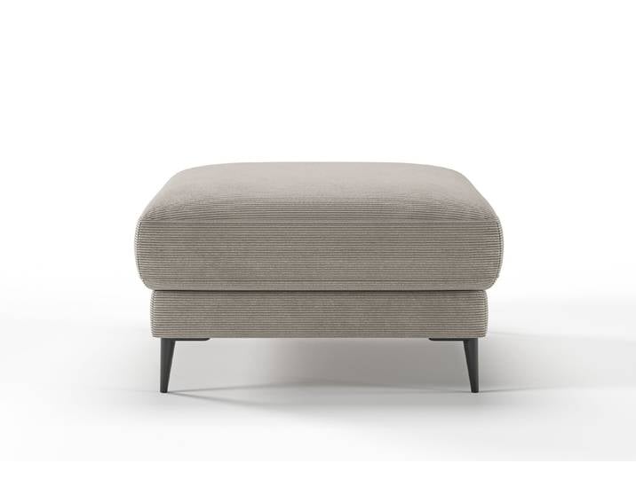 Candy Uptown Feincord Hocker 80x80 cm