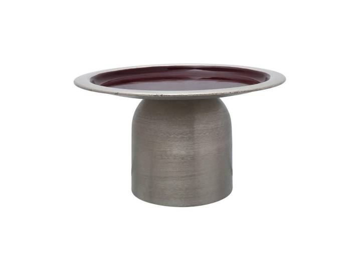 Kayoom Tortenplatte, Silberfarben, Pflaume, Metall, rund, 14 cm, handgemacht, Geschirr, Tischkultur & Serviergeschirr, Tortenglocken