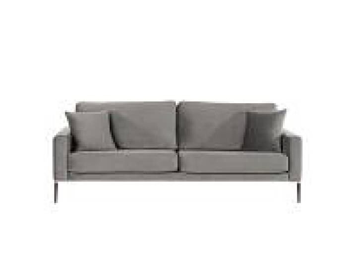 Banc George 225cm Marron/Chêne clair