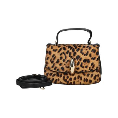 Henkeltasche DOLCE VITA "Dolce Vita Taschen Leder/Synthetik", Damen, Gr. onesize, leopard, Leder, Lederimitat, Taschen