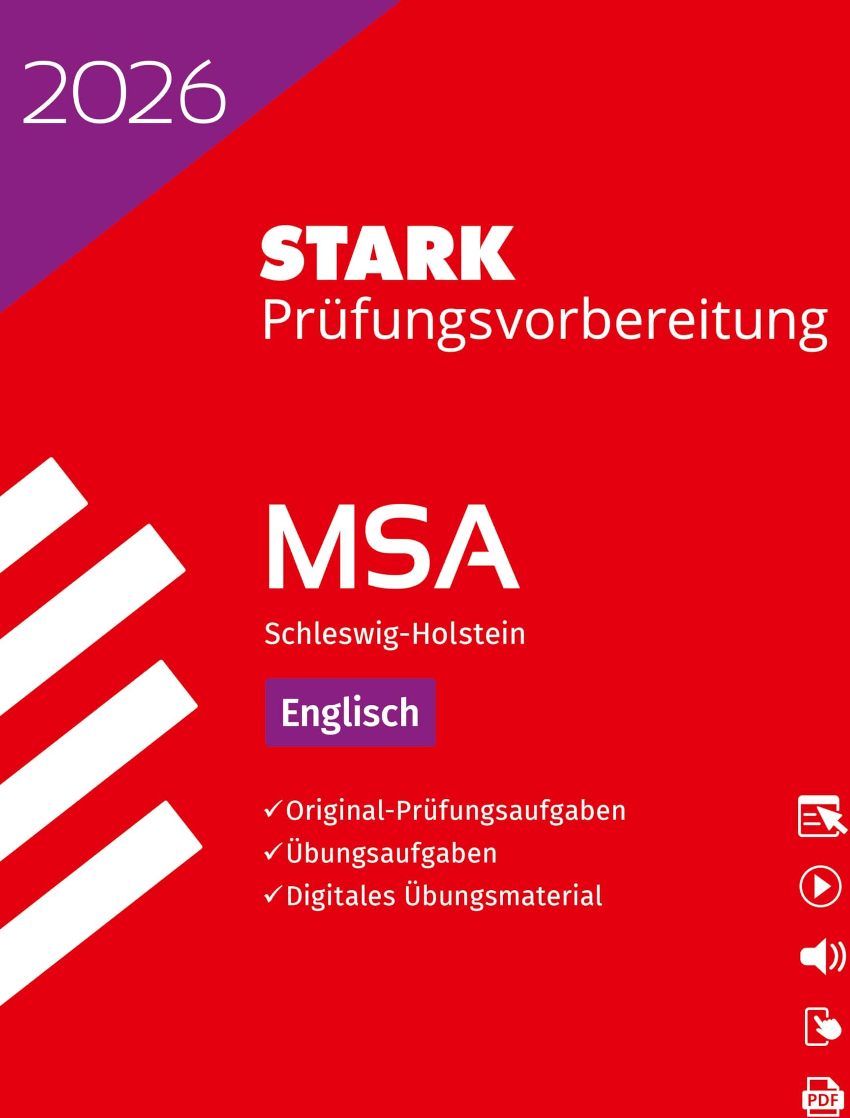 STARK Englisch - MSA 2026 Schleswig-Holstein - Prüfungsvorbereitung (Abschlussprüfungen) - Preis vom 30.09.2026 09:01:18 h