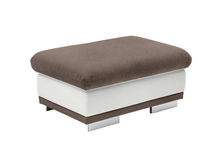 Mid.you Hocker, Braun, Sand, Metall, rechteckig, 97x47x67 cm, Stoffauswahl, Wohnzimmer, Hocker, Sitzhocker