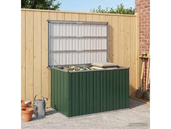Vert Coffre de rangement de jardin Vert 109x67x65 cm - Meuble de balcon LV59519