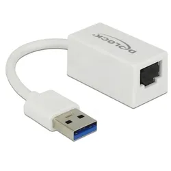 DeLOCK 65905 laptop-dockingstation & portreplikator USB Typ-A Weiß