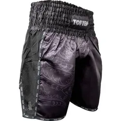 TOP TEN Kickbox-Shorts „Dragon“, Größe S in Schwarz Schwarz