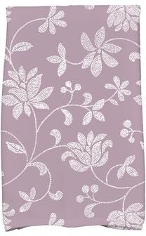 E by Design 18 x 30-inch Traditional Floral Floral Print Hand Towel