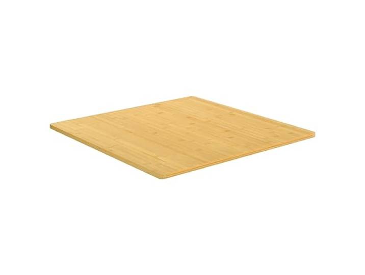 GKHPYURE Tischplatte 90 x 90 x 1,5 cm aus Bambus Bambus mit Lack, 90 x 90 x 1,5 cm, abgerundete Ecken, leicht zu reinigen, vielseitig einsetzbar