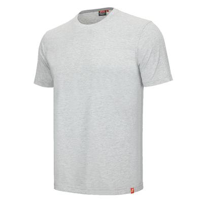 AS Arbeitsschutz Nitras Motion Tex Light T-Shirt | Gr. M | Single-Jersey | hellgrau