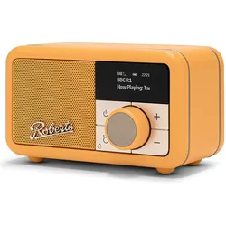 Roberts Revival Petite 2 (DAB, DAB+, FM, Bluetooth), Radio, Gelb