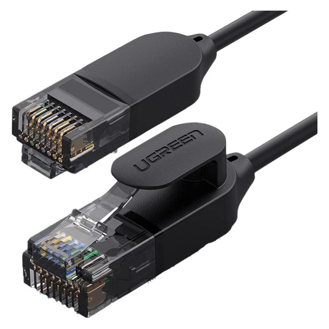 Ugreen Cat6A UTP 10-Gbit Slim Ethernet RJ45 Pure Copper (UTP, CAT6a, 1.50 m) (70333)