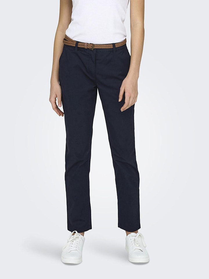 JDY Chino "Chicago" in Dunkelblau - S/L32