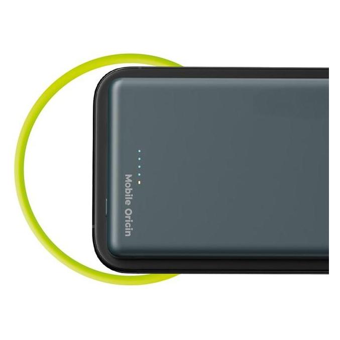 Mobile Origin Powerbank Metal Slim 10000mAh PB1 Powerbank - Gr - 10000 mAh (10000 mAh) (MO-MMS-PB1)