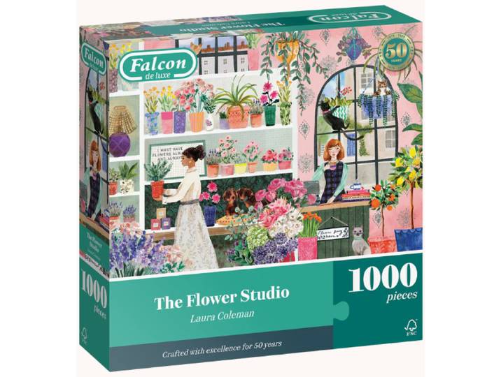 Jumbo - Falcon 1110500190 - Puzzel 1000 st. - The Flower Studio