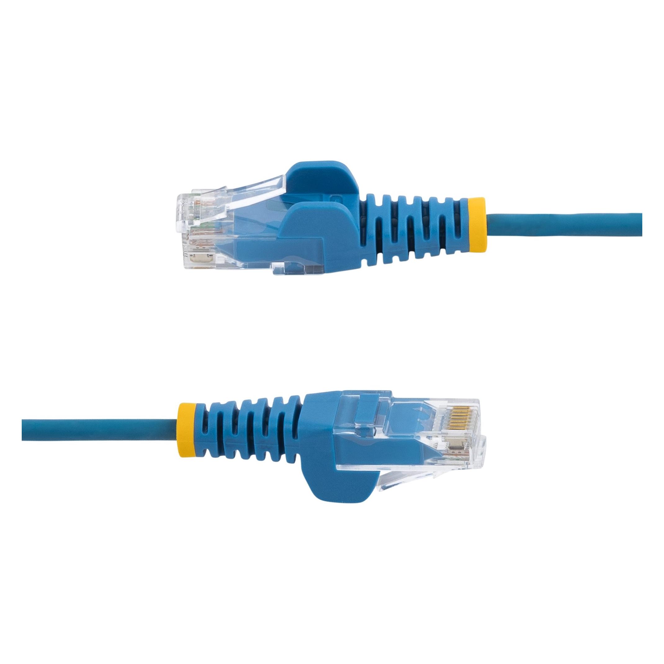 StarTech Slim Cat6 Cable Pack (U/UTP, CAT6, 0.25 m) (N6PAT25CMBLS10PK)