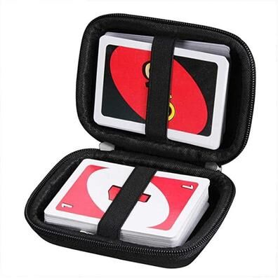 Inspired Deals Portable Cards Against Humanity Storage Case, EVA Travel Card Game Organizer Box With Dual Zipper Portable Cards Against Humanity Storage Case, EVA Travel Card Game Organizer Box With Dual Zipper