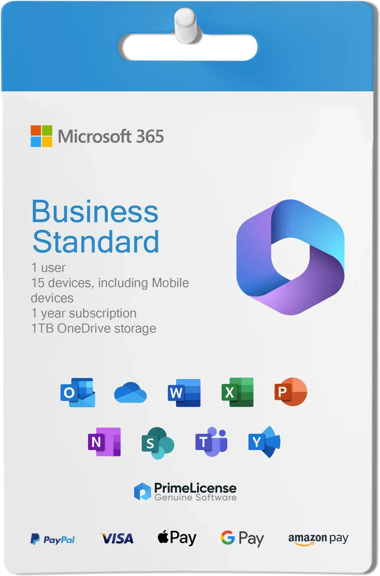 Microsoft 365 Business Standard - 1 Year