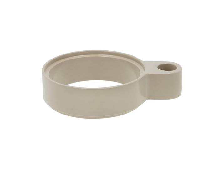 Villa Collection Bougeoir Styles 3,6x16 cm Sable-aluminium