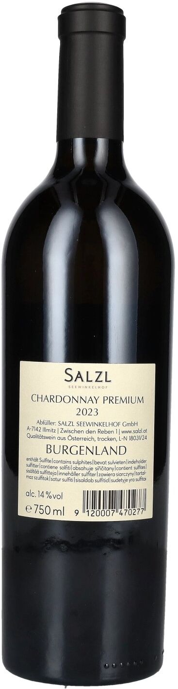 Salzl Seewinkelhof Salzl Chardonnay Premium 2023 14% Vol. 0,75l