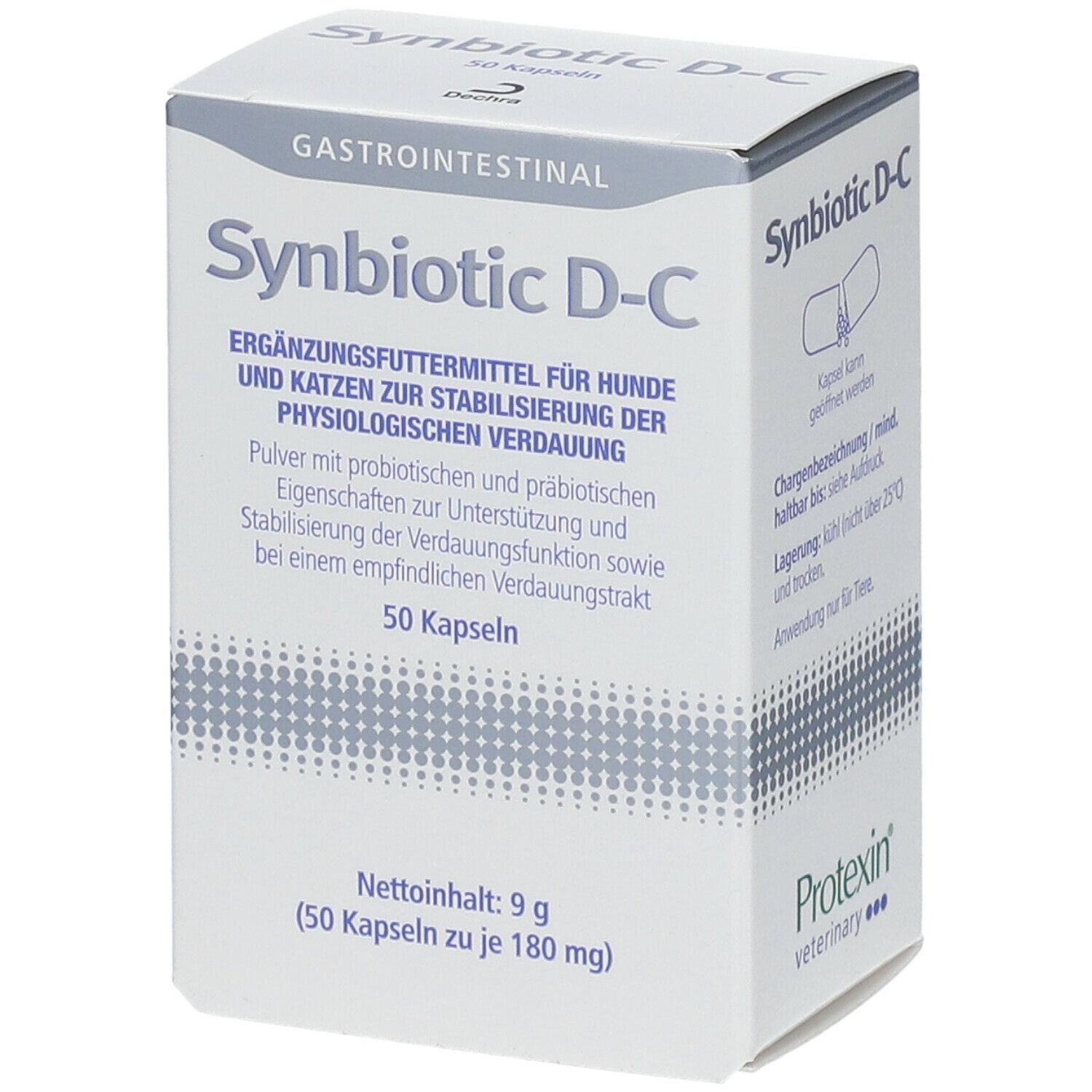 Synbiotic D-C Diätfuttermittel Kps.f.Hunde/Katzen 50 St Kapseln